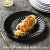 Platos blancos platos de pasta con camarones platos de porcelana platos de metamina platos ovalados platos de mesa details Picture